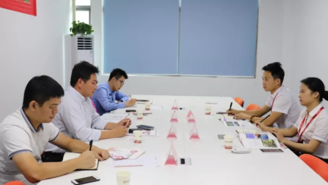 廣東珠海市商務局來訪東方龍商務深圳分公司，洽談委托招商引資合作