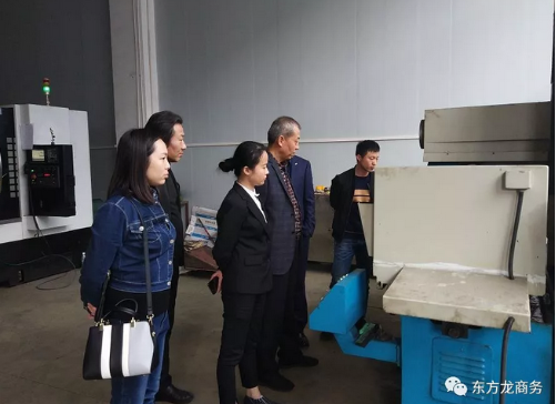 深圳分公司陪同政府園區對接考察新型顯示面板材料投資選址項目，高效推進項目選址落地